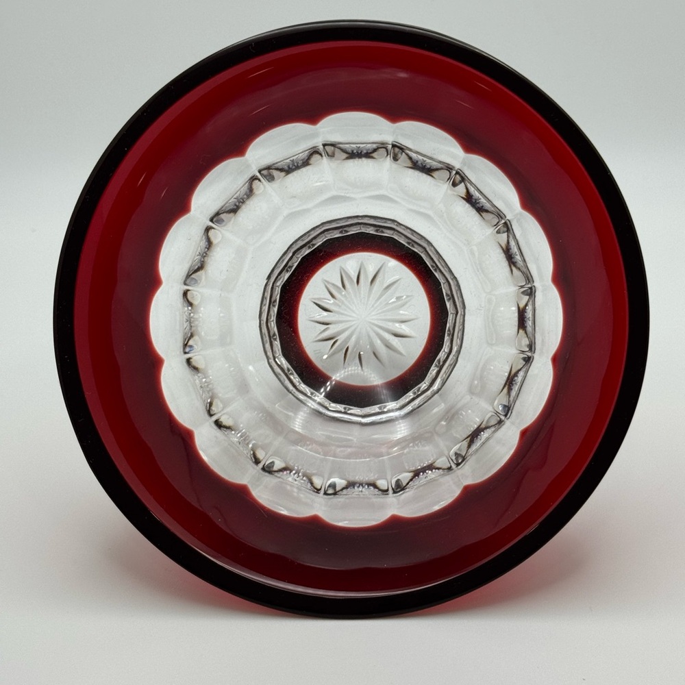 Waterford Crystal "Simply Red" 5" Round Bowl - Picture 2 of 7